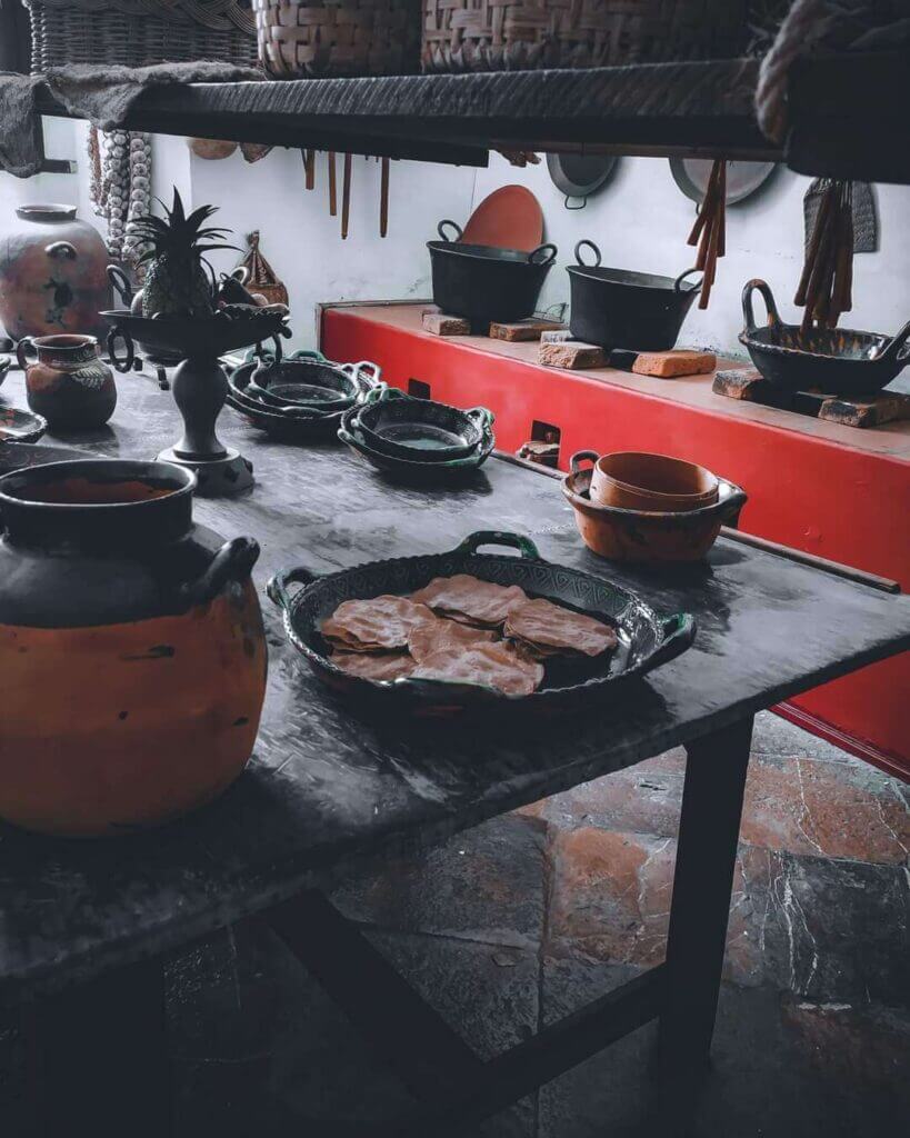 Cocina museo del virreinato